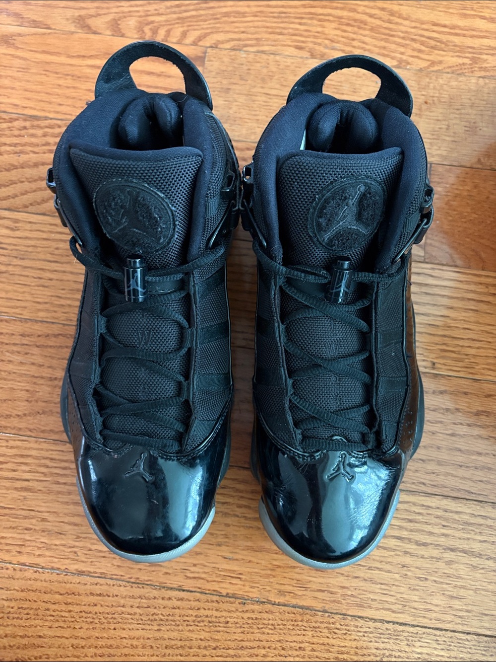 Nike Air Jordan Men's Black High-Top Basketball Sneakers